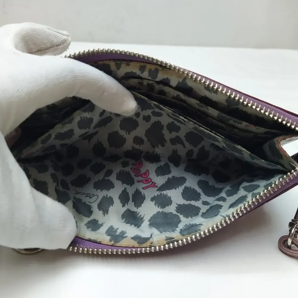Coach poppy purple